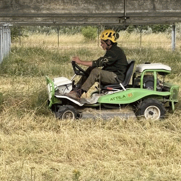 Entretien de parc photovoltaïque