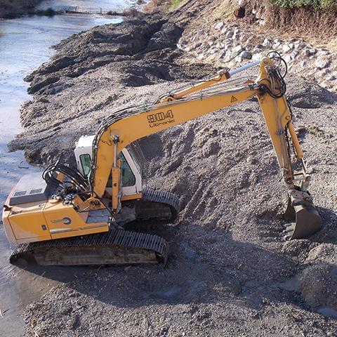 Les travaux de terrassement