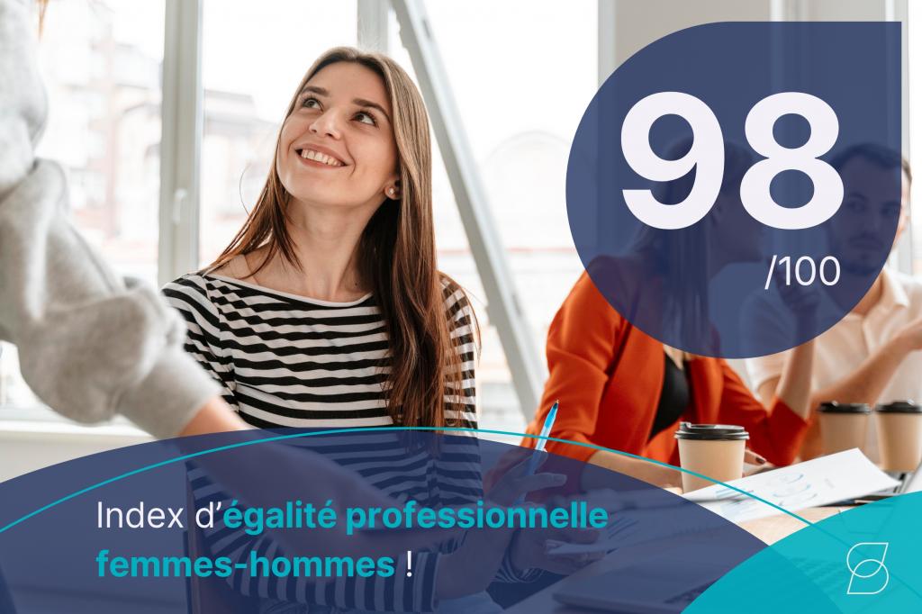 Groupe SABATIER : Index égalité femmes-hommes à 98/100