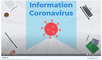 Information Coronavirus : la propreté c'est la santé !