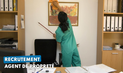 RECRUTEMENT - Agent d'entretien