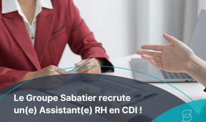 Assistant·e RH en CDI – Groupe Sabatier - Bollène