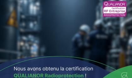 Le Groupe Sabatier obtient la certification QUALIANOR Radioprotection