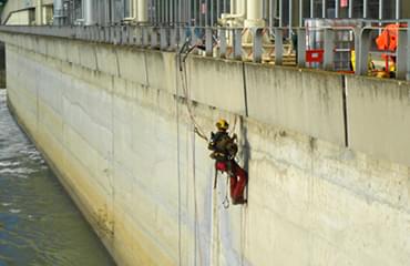 Travaux sur cordes Rhône-Alpes, PACA